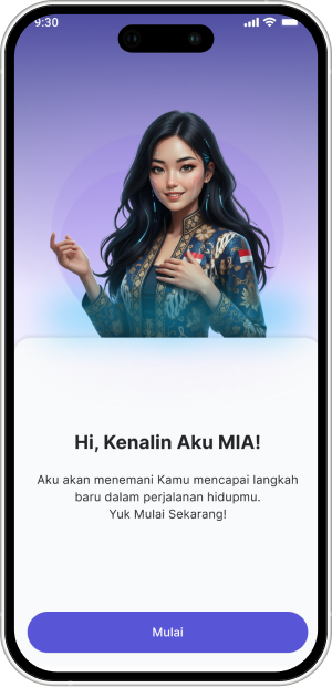 MIA App Profiling Screen